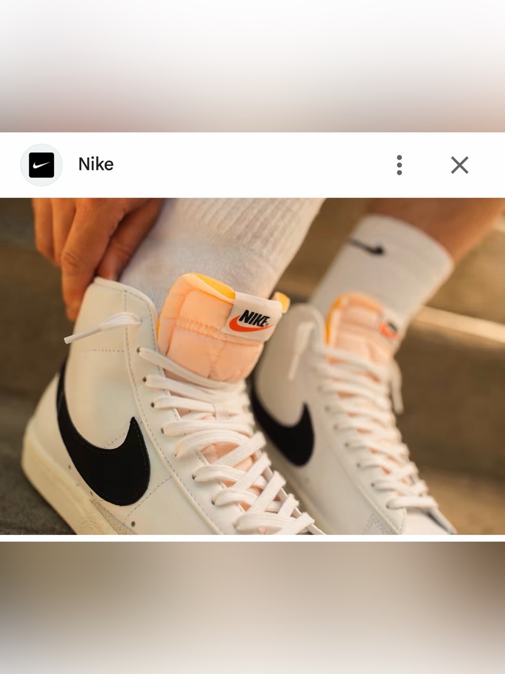 Women Nike blazers 77 shoes